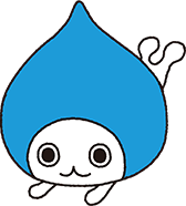 イラスト：寝そべるぴちょんくん