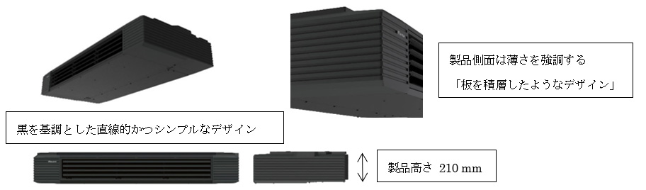業務用室内機『スタイリッシュフロー』新発売 | ニュースリリース