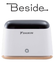 Beside