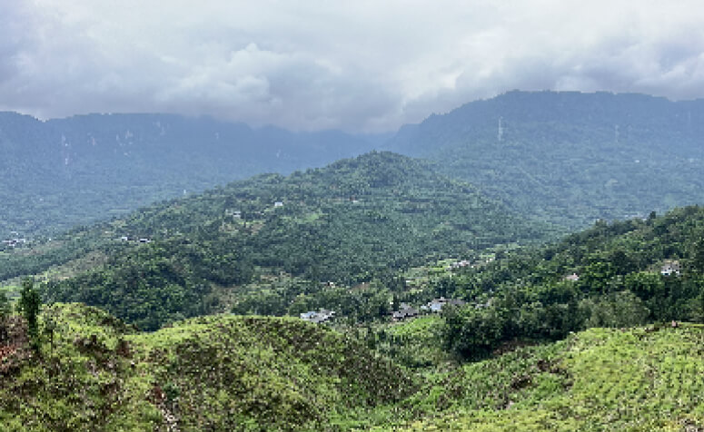 中国 南西部山岳地帯の画像