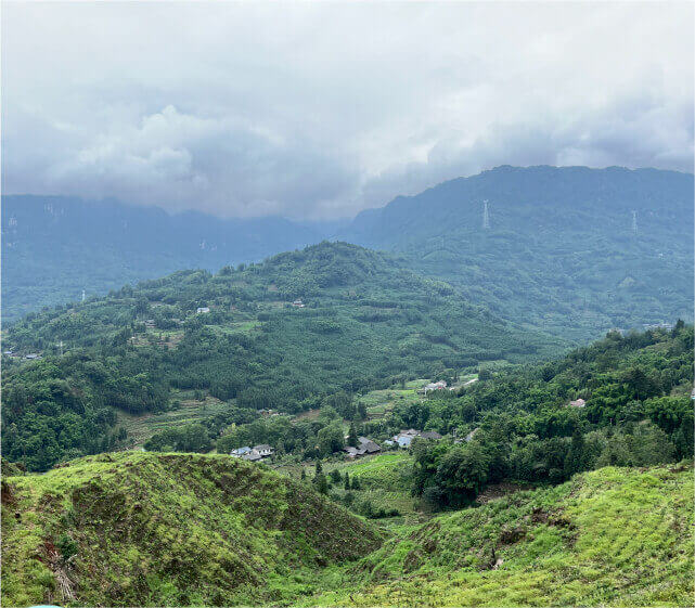 中国 南西部山岳地帯の画像