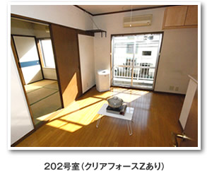 202号室(クリアフォースZあり)