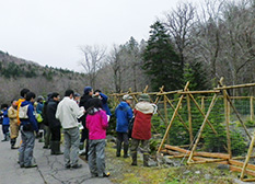 専門家やオブザーバーの皆さまに現地を視察いただきました